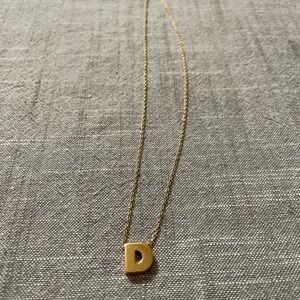 Gold Initial Necklace
